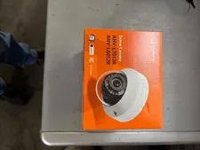 Hanwha Techwin  ANV-L7012R 4MP Vandal Dome Security Camera, A Series 2.8mm Lens