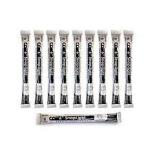 Barras Luz Quimica 6 in 8 Horas Emergencia Seguridad Pack 10