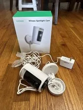 Winees  Alexa Security Camera Outdoor 2K Wi-Fi Spotlight Cam 360° Auto Tracking