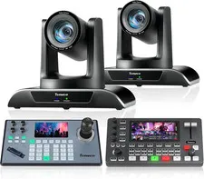 PTZ Camera Bundle/Kits - 20X AI Auto-Tracking PTZ Camera(2Pcs) with Hdmi/Usb3.0/