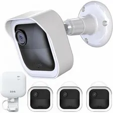 3 Pack Blink Outdoor Camera Housing Mount Kit White for 4/2K+ Cameras