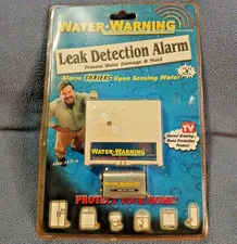 WATER WARNING LEAK DETECTION ALARM FACTORY SEALED N.O.S.