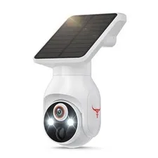 Camara De Seguridad Solar HD Wifi Inalambrica Con Vision Nocturna Para Exterior