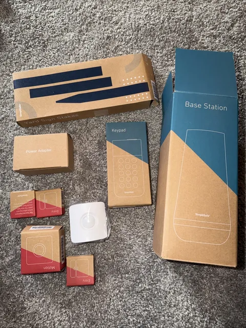 Large Lot of New SimpliSafe Home Security System Hardware ~ FREE SHIPPING J1