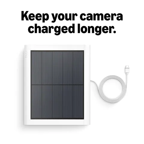 Ring Solar Panel (2nd Generation), 4W for Outdoor Cam Plus, Outdoor Cam (Stick U