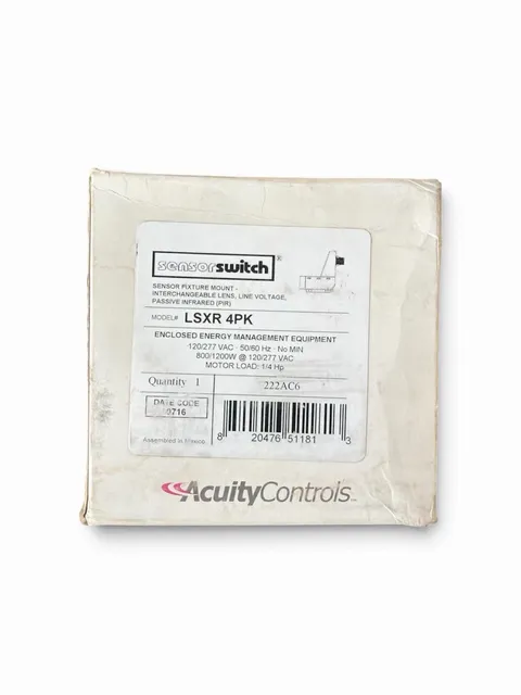 Acuity Controls Fixture Mount Sensor Switch LSXR 4PK ANL VLP J100