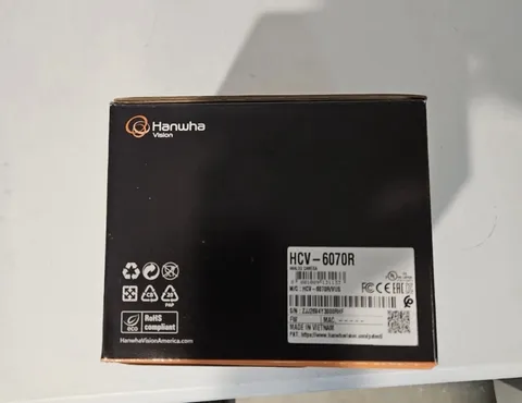Hanwha HCV-6070R 2MP Analog HD IR Vandal Dome Camera