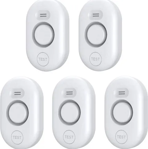 5 Pack Water Leak Detectors for Home, 100dB Water Sensor Alarm for...