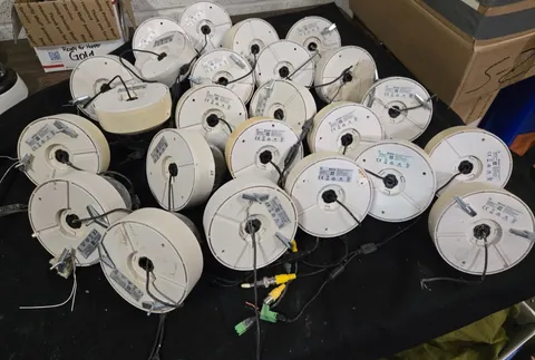 Huge Lot of 24 ~ Bosch VDN-276-20 AN indoor 4000 Dome Security System Camera
