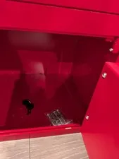 ADIR office Drop Bin Depository Safe-Red