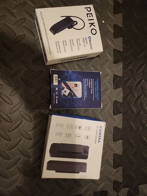 Tech Stocking Stuffers 1080P Wearable Camera Pkbt-10 Translator Fingerprint Lock