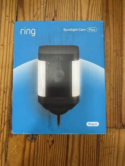 *NEW* Ring Spotlight Cam Plus - Plug-In - Smart Security Video Camera LED Lights