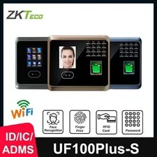 ZKTeco UF100Plus-S WIFI TCP/IP Biometric Fingerprint Facial Access Time Clock