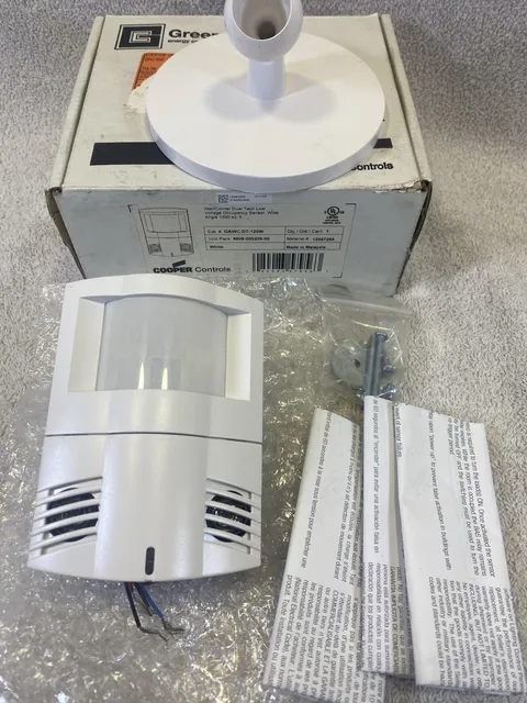 Greengate Cooper Dual Tech Low Voltage Occupancy Sensor OAWC-DT-120W-R New