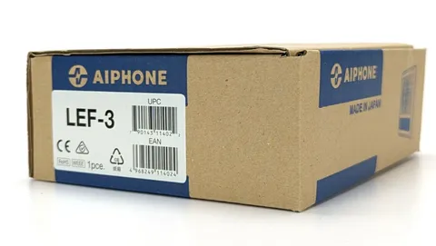 Aiphone LEF-3 Open Voice Selective 3-Call Master, Sub-Master and Door Stations