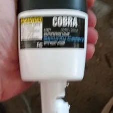Cobra CCTV Wired Color Surveillance Camera Indoor Only 380 TVL White 1PK