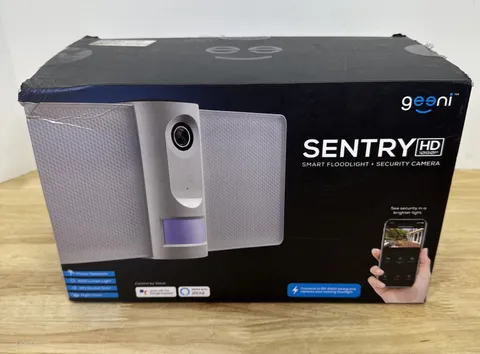 Sentry Smart Floodlight Wifi Wireless Security Camera - Open Box