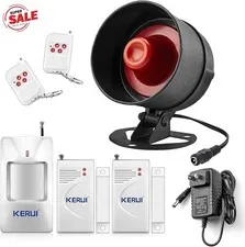 Alarma Para Casa Kit Ventanas De Seguridad Alarmas House Home Inalambrico Sirena
