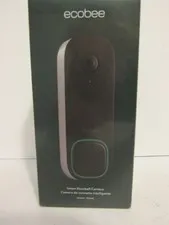 Ecobee Smart Doorbell Camera Wired Home Security Works with Alexa Google HomeKit
