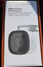 Alarm.com V723 1080p Outdoor Wi-Fi Wide Angle Camera HDR Video New Open Box.