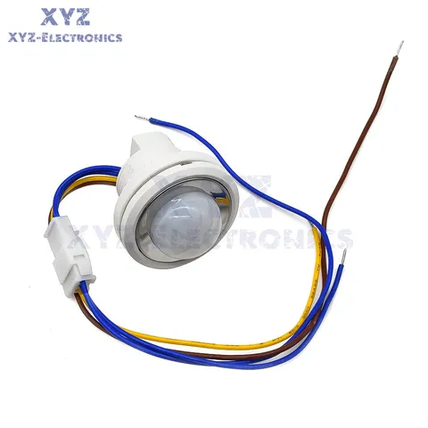 AC85-265V PIR Infrared Sensor Motion Detect Light Switch Adjustable Time Delay