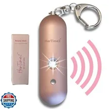 HerTime2 Personal Safety Alarm – Travel Safe Waterproof – Gift fo