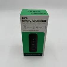 Blink Wireless Video Doorbell 2K HD Battery Camera Alexa Compatible Brand New