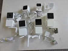 Lot Of Used Wyze Cam Pan V3 and Static V3 Security Cameras and Doorbell Chime