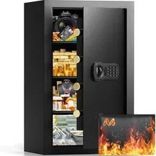 7.0 cu ft Large Safe Box for Home & Office | 27.56"H Anti-Theft Safety Box