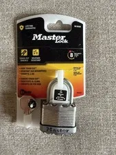 Master Lock Tough-Cut Shackle Weather Resistant 1-1/2" X 13/16" Padlock M1XKADLF