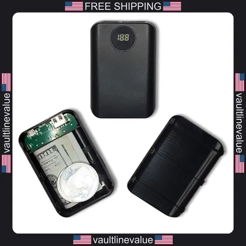 Secret Stash portable USB charger diversion safe hidden compartment travel
