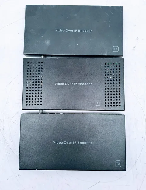 Lot of 3 TX video over ip Encoder HDMI With poE Lan