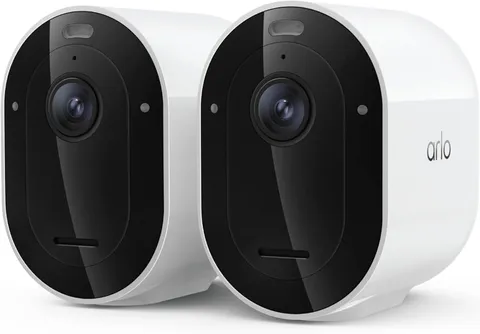 Arlo Pro Security Camera 2K HDR 6th Gen - 2 Cam White *NEW SEALED*