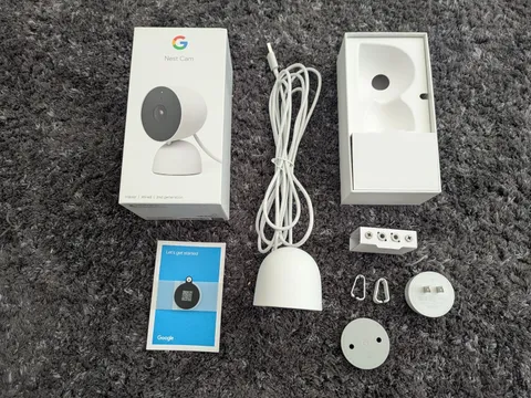 Google Nest Cam (Indoor | Wired | 2nd generation) Security Camera 1080p HD Wi-Fi