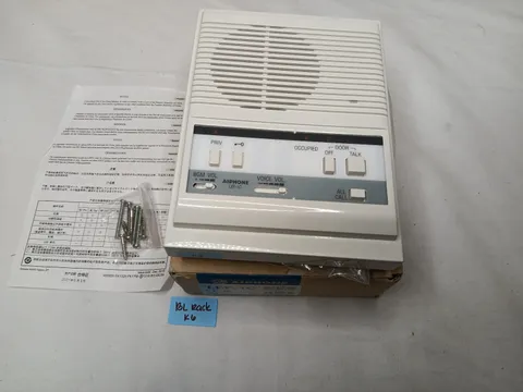 AIPHONE LEF-1C Semi-Flush Mount Open Voice Sub-Master Intercom with Door-Release