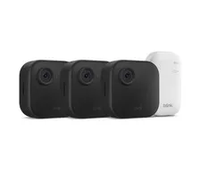 Blink Outdoor 4 1080p Wi-Fi Outdoor 3-Camera Security System - Black - NEW