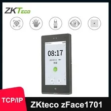 ZKTeco zFace1701 TCP/IP Face Facial Recognition Time Attendance Control System
