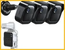 Blink Outdoor 4 3 Camera Wall Mount Weatherproof Housing 360 Adjustable 3-Pack