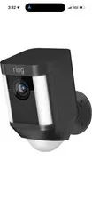 Ring Spotlight Cam Outdoor Battery Powered Security Camera - Black