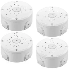 Universal Security Camera Junction Box ABS Waterproof Brackets 4 Pack