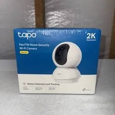 Tp-Link Tapo 2K Pan Tilt Security Camera for Baby Monitor, Dog Cam W/Motion 