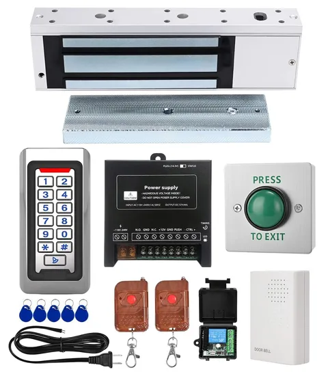 Wireless Smart Door Lock Kit Tuya Keypad Magnetic 1200lb App Control
