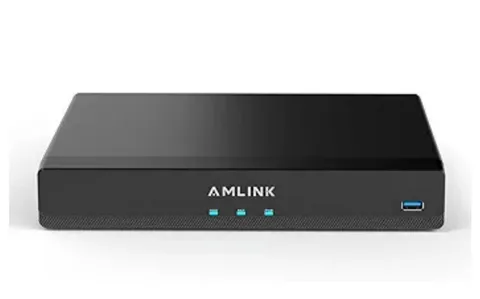 AMLINK 12MP 8CH AI NVR (8-Port PoE), Smart NVR, Human Detection & More