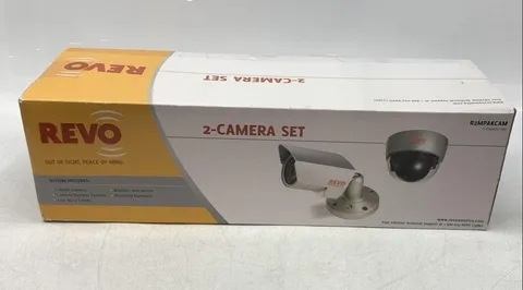 Revo America Surveillance 2-Camera Set Bullet Dome