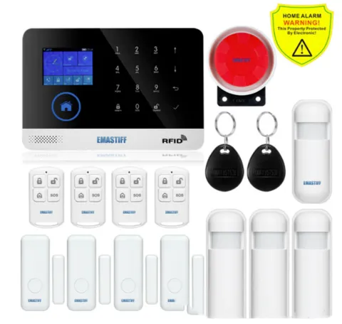 Smart Wireless GSM Store Door And Window Anti-theft Alarm System
