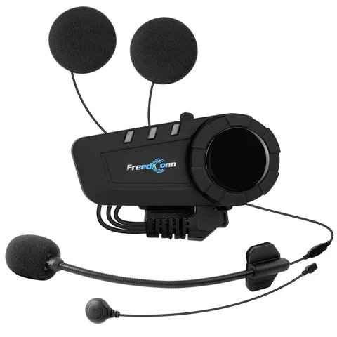  Pro Motorcycle Intercom Bluetooth helmet Headset Motorbike 6 Riders 1000M Moto 