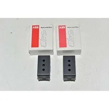 2P ABB ELOS Standard Italian Outlet 10 Amp 250 VAC (2 pcs) Black