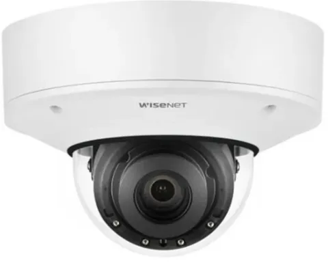 Hanwha Vision PNV-A9081R 4K AI IR Vandal Dome Camera New Open Box