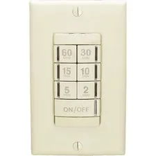 Sensorswitch Pts 60 Iv Wall Switch Timer, Ivory, 120/277V Ac