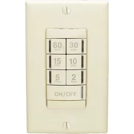 Sensorswitch Pts 60 Iv Wall Switch Timer, Ivory, 120/277V Ac